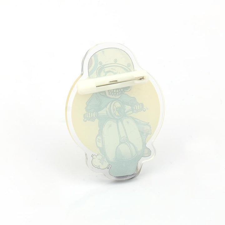 オリジナルアクリルピンバッジ