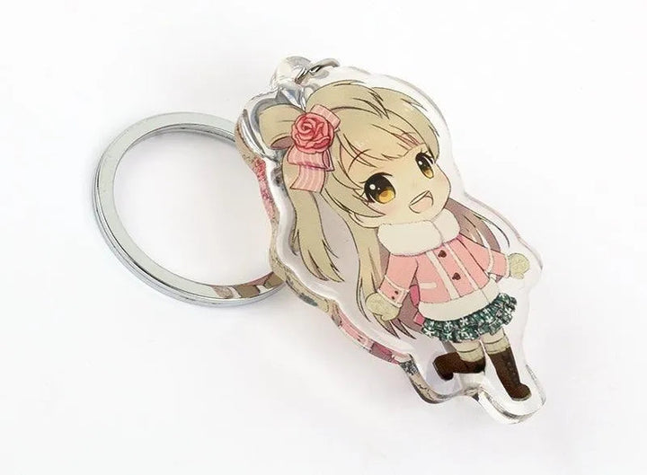 Doming acrylic keychain 