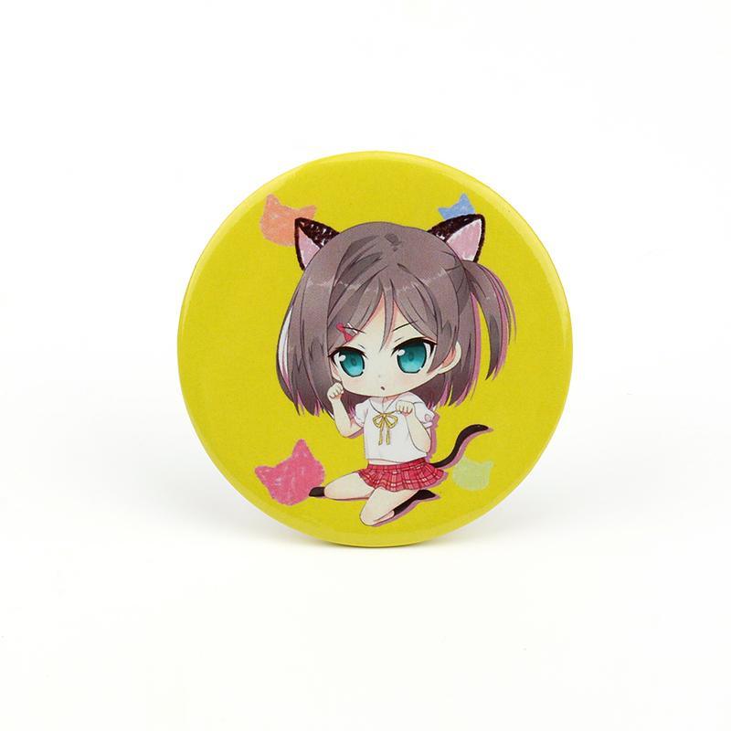 オリジナル丸型缶バッジ