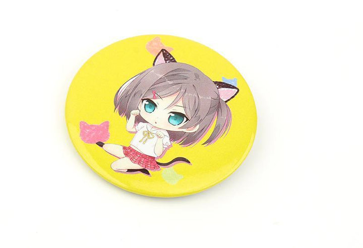 オリジナル丸型缶バッジ